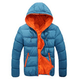 Hooded Nylon Down Jacket