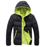 Hooded Nylon Down Jacket