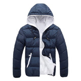 Hooded Nylon Down Jacket