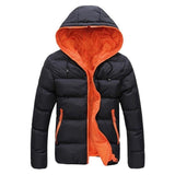 Hooded Nylon Down Jacket