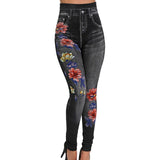 Embroidered Stretch Skinny Jeans