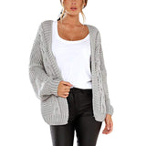 Oversized Knitted cardigan