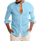 Linen Casual Shirt Long Sleeves