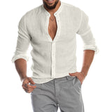 Linen Casual Shirt Long Sleeves