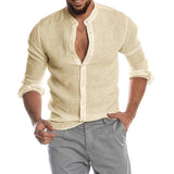 Linen Casual Shirt Long Sleeves