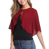 Chiffon Blouse Half Sleeve