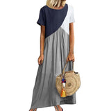 Round Neck Long Dress