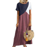 Round Neck Long Dress