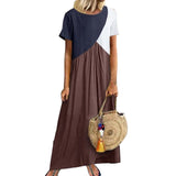 Round Neck Long Dress