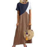 Round Neck Long Dress