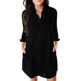 Loose Long Sleeve Dress