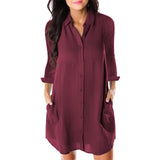 Loose Long Sleeve Dress