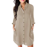 Loose Long Sleeve Dress