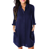 Loose Long Sleeve Dress