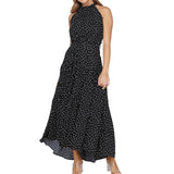 Polka Dot Long Dress