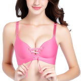 Lace-Up Seamless Bra