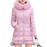 Fur-lined Thick Down Parka