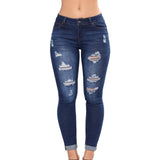 Stretch Denim Pants