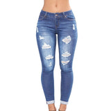 Stretch Denim Pants