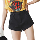 High Waits Denim Shorts