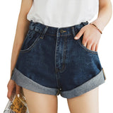 High Waits Denim Shorts